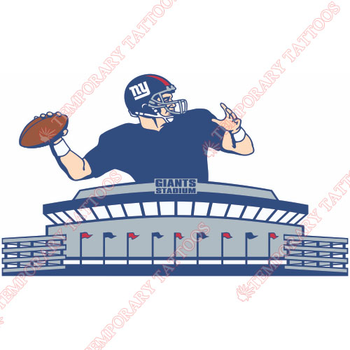 New York Giants Customize Temporary Tattoos Stickers NO.628